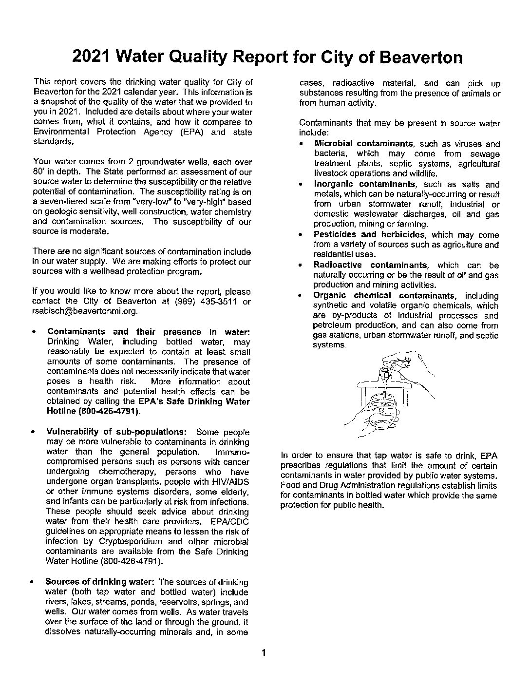 2021 Water Quality Report