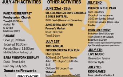 Beaverton’s 4th of July Activities!